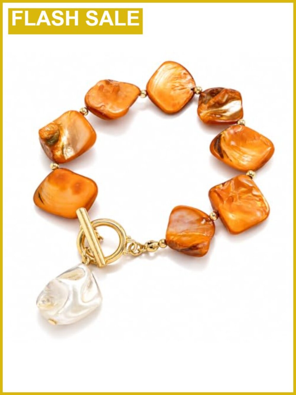 Chunky Shell Choker Necklace Faux Pearl Pendant Boho Beach Jewelry